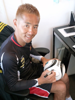 柳本啓成さん（元サッカー日本代表）