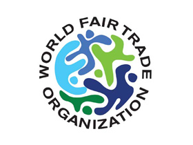 WFTO（World Fair Trade Organization）がフェアトレード基準を満たしていると認証した団体・企業を証明するマークです