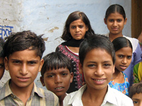 「子どもにやさしい村」プロジェクトで支援した村の子どもたち