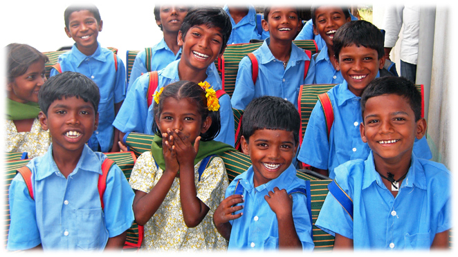 インド・コットン生産地域の子どもたちの教育支援
